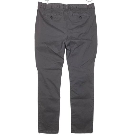 Boden Straight Leg Gray Chino Pants Women’s Size 6 Stretch Cotton Blend - Picture 4 of 6